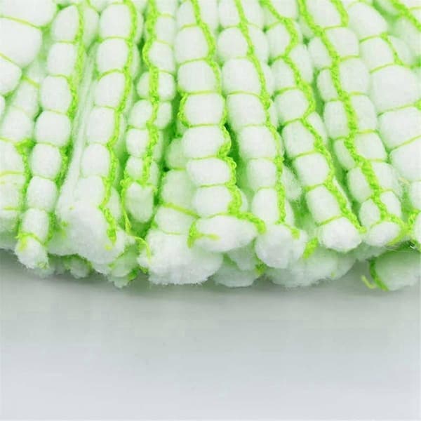 Erstatningsmoppe til mopper, mikrofiber, maskinvaskbar [MI] Green