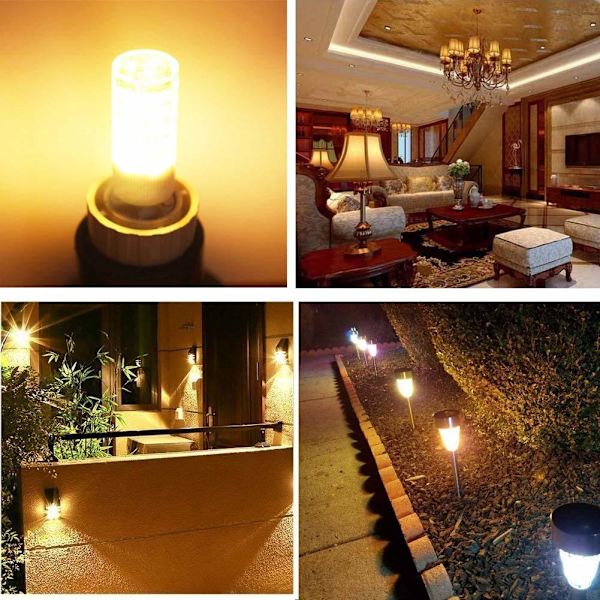 [RM]G4 LED 12v 4w Light Source Warm White 3000K Non-Dimmable 4-Pack