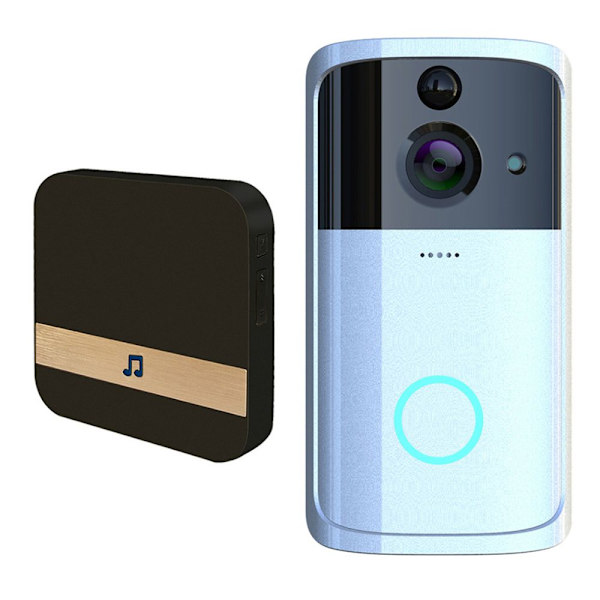 Trådlös Wifi Smart Dörrklocka Video Dörrklocka