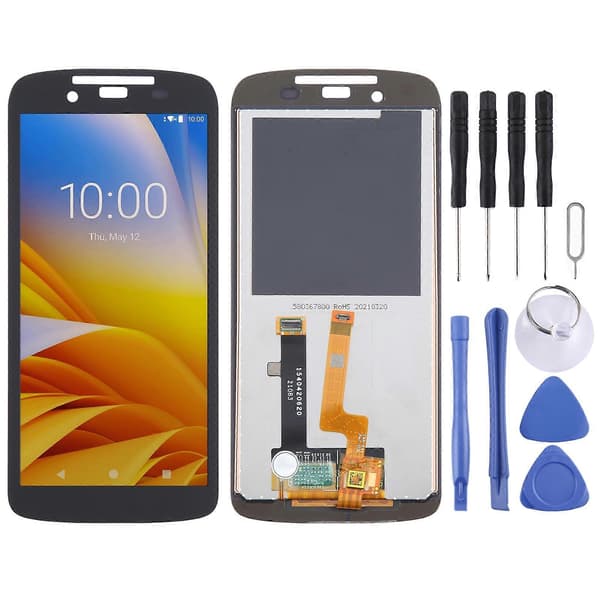 [RM][LCS]KOMPATIBEL LCD-skjerm med digitizer komplett montering Ikke spesifisert Not Specified For Zebra TC73