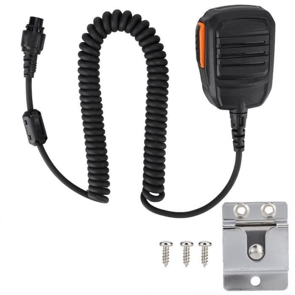[RM]HURRISE Speaker Microphone Handheld Speaker Mic, Elbow Microphone Shoulder Remote Control for Hytera HYT Talkie-w Audio