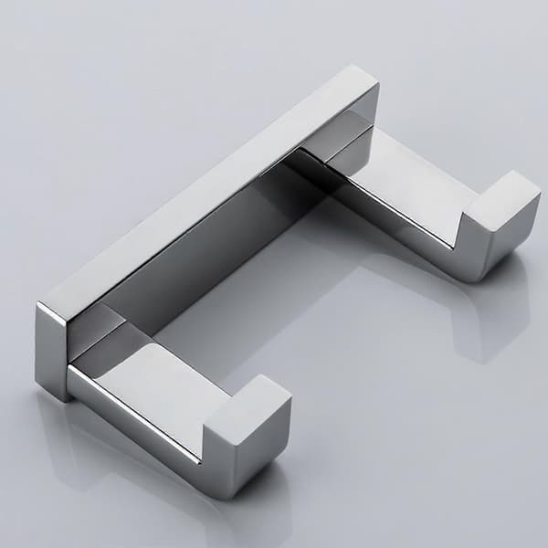 [RM]Stainless Steel Wall Hooks Clothes Hanger Double Coat Hook Towel Holder Durable