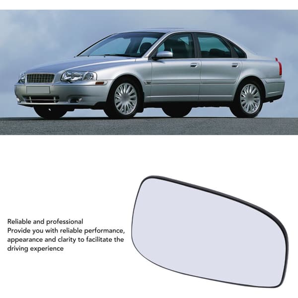 Heated Rearview Mirror Glass for S60 S80 V70 2003-2006 Right 30634720
