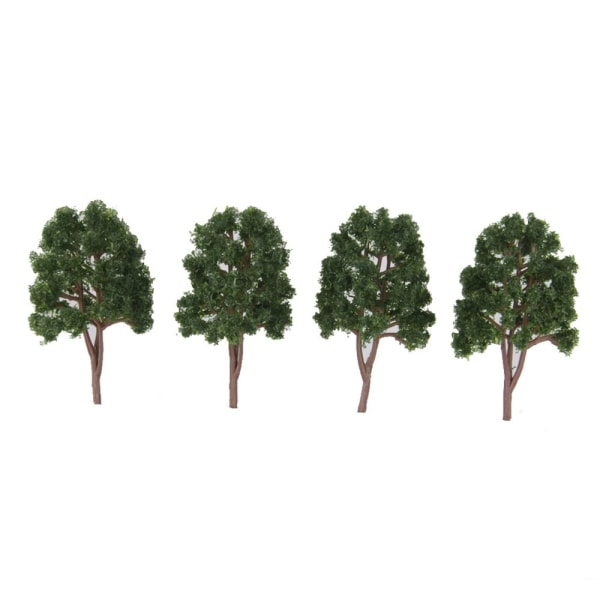 45x plastmodell Cypressträd N-skala tåglayout Landskap Diorama 1:150