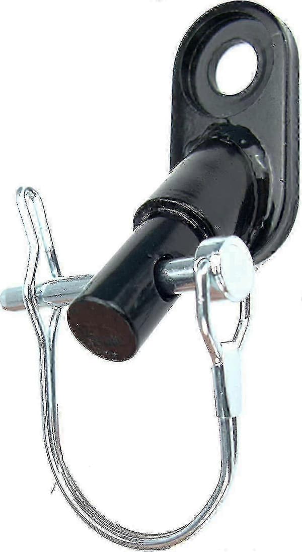 Cykelanhængerkobling med låsestift, 2 sæt ståladapter