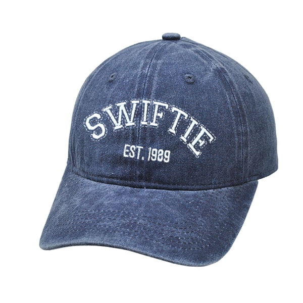 Taylor Swift cap 1989 broderhatt Retro bomullsmössa Unisex från fans navy green