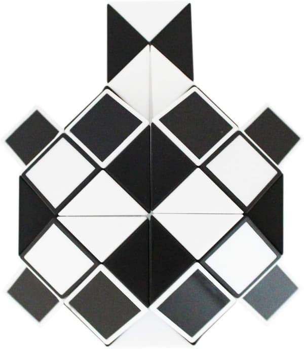 [RM]Magic Snake Cube Twist Puzzle 72 Wedges Sensory Fidget Stocking S