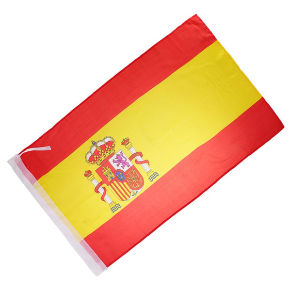 Spain National Pride Flag 2ftx3ft Polyester 60x90cm För hemfönsterdekorationer