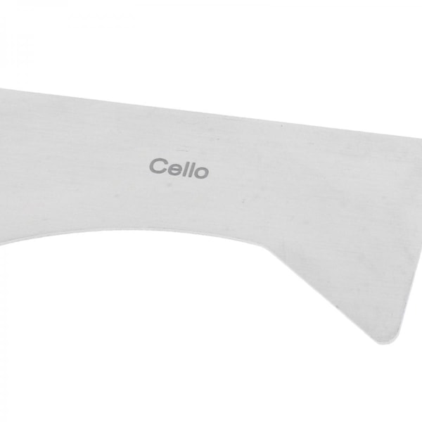 1 st / 2 st Metall Violin Reparationsverktyg Greppbräda Skrapa Tillverkningsverktyg 10 Stil Cello_Konkav_1st
