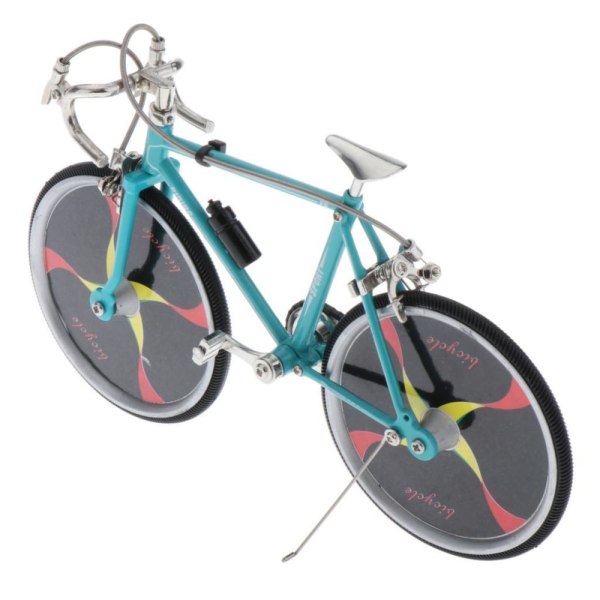 1:10 Mountainbike Diecast Tårtcykel Modell Heminredning Blå