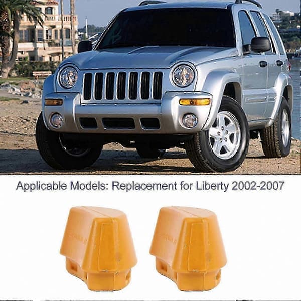 2-pak stødpude til fjederben, erstatning for 2002-2007 Jeep Liberty SUV affjedringssystemdele