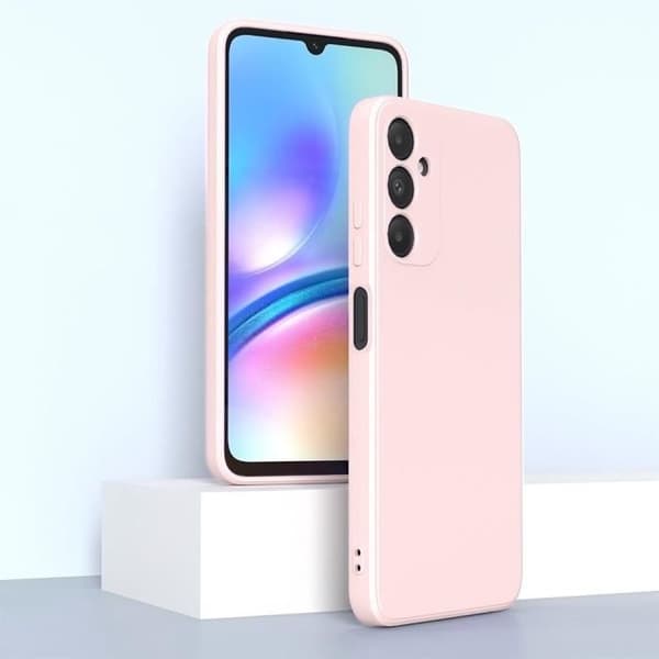 [RM]Coque - BOOLING - for Samsung Galaxy A13 4G - Silicone Gel - Shock Resistant - Slim - Light Pink Ljusrosa