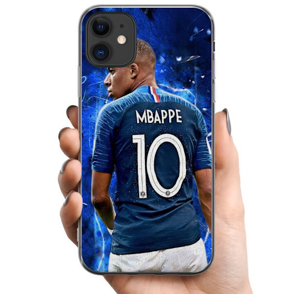 Compatible Mobile Case for Apple iPhone 11 Kylian Mbappé[RM]