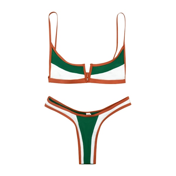 Delad Bikini Feminint Badmode Curry L