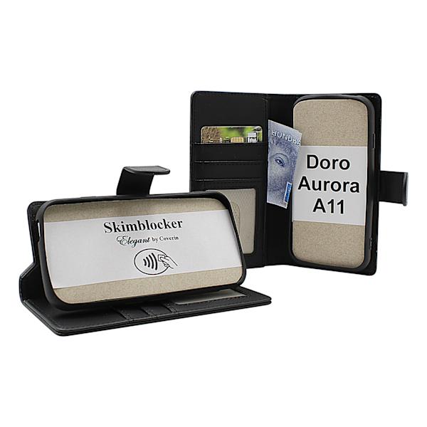 [RM]Skimblocker Doro Aurora A11 Wallet Case Glitter Pink
