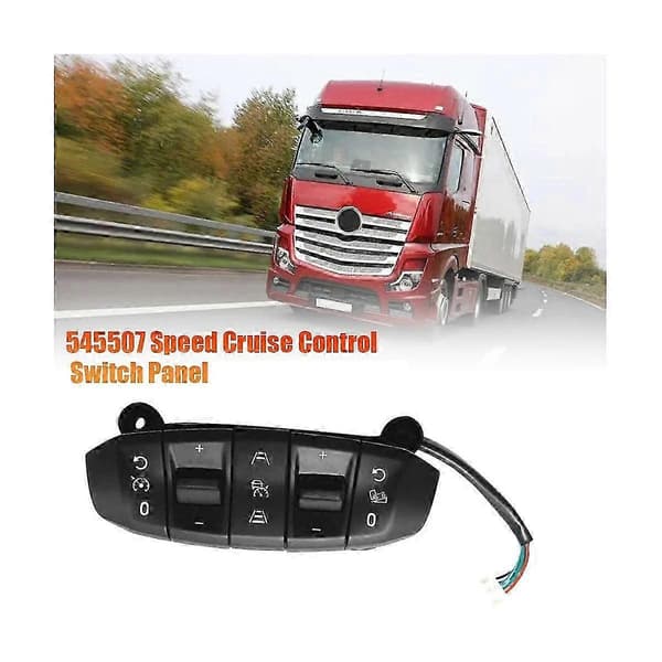 [RM] Hastighetskontrollpanel for cruisekontroll for Scania lastebilratt black