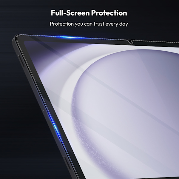 3-Pack Samsung Galaxy Tab A9 Plus Screen Protector - Tempered Glass 9H - Super Quality 3D[RM]