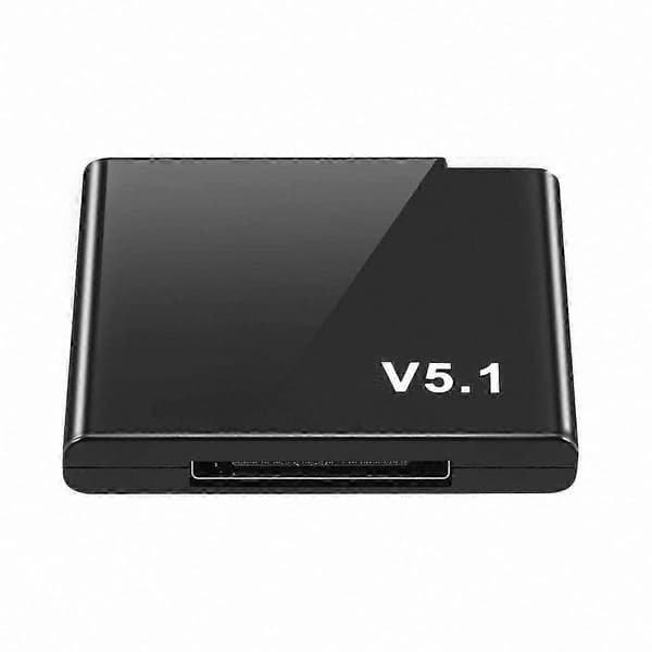 30-pin Bluetooth 5.1 trådløs lydmottakeradapter for og iPod med 30-pinners jack-tilkobling black