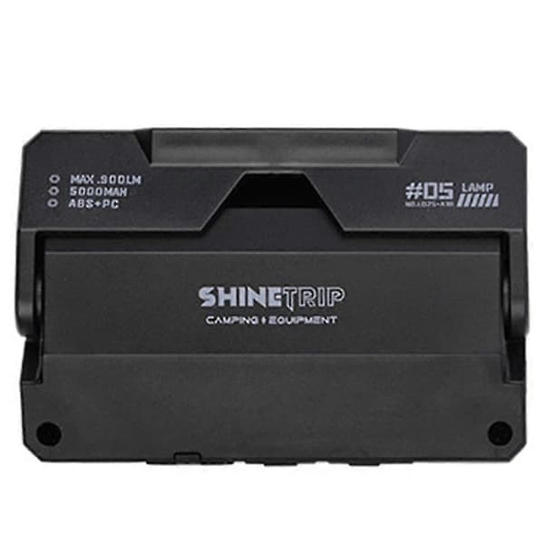 Shinetrip 5000Mah LED Campinglampe Vandtæt Bærbart Teltlys 7 Belysningstilstande Udendørs Nødbelysning Grøn Black