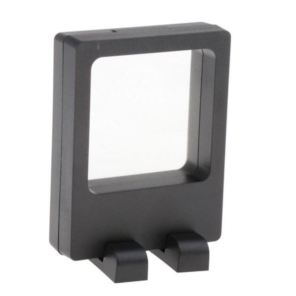 3D Flytande Ram Skuggbox Fotoram Smyckesdisplay Skydd G