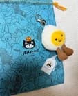 Jellycat Amuseables Boiled Egg Keychain – Soft Plush Bag Charm Toy Gift