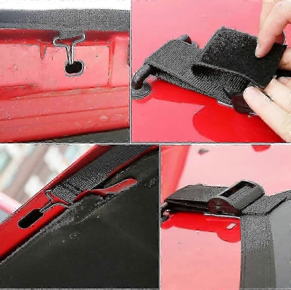 Specialtilpasset Motorhjelmsbeskytter til Jeep Wrangler JK 2007-2017 med Stilfuldt Design Tilbehør