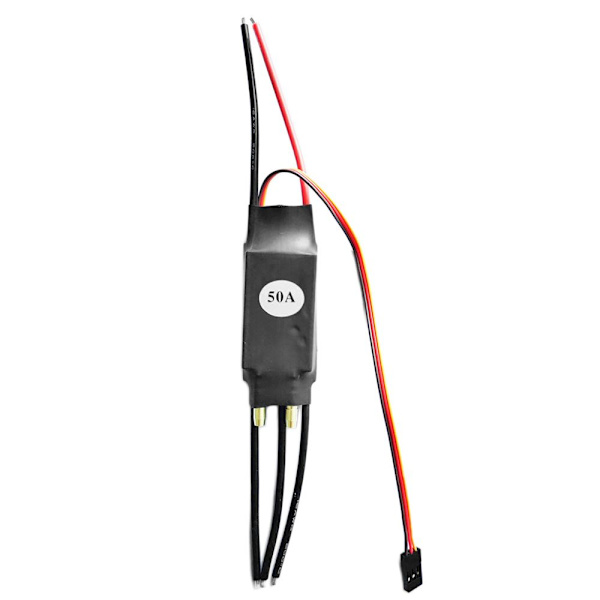 30A/50A/80A/100A Borstlös ESC Hastighetsregulator Fäste för RC Båt 50A