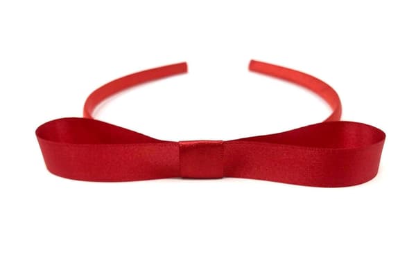Matilda-inspired Red Bow Headband - Perfect for World Book Day