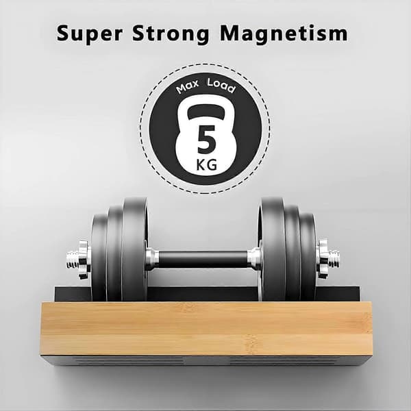 Magneettinen mausteteline jääkaappiin, 1 kpl, musta