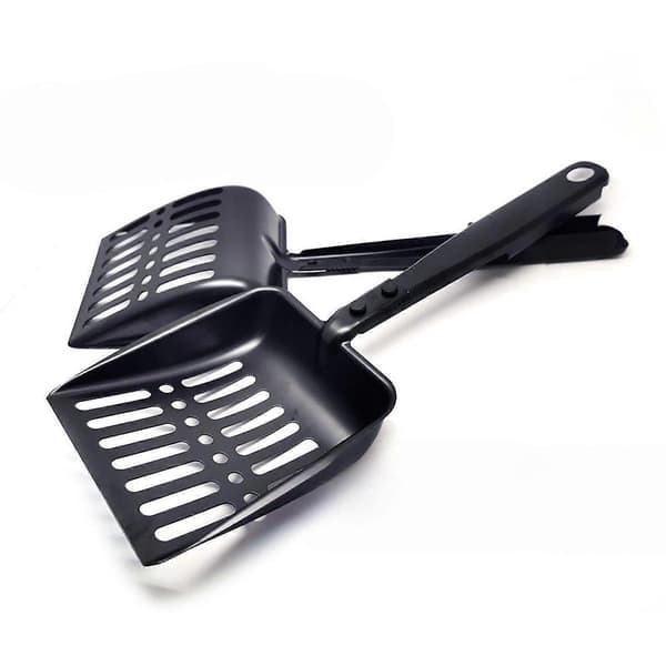 [RM] Eldstad Ask Sifter Metall Eldstad Skopa för Hushåll Trädgårdsarbete Eldstad Musta 32,5 cm x 11 cm x 3 cm