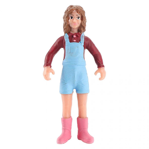Miniatyr 1/25 Diorama Figurer Actionfigur Modell 1st Flicka I Rött A
