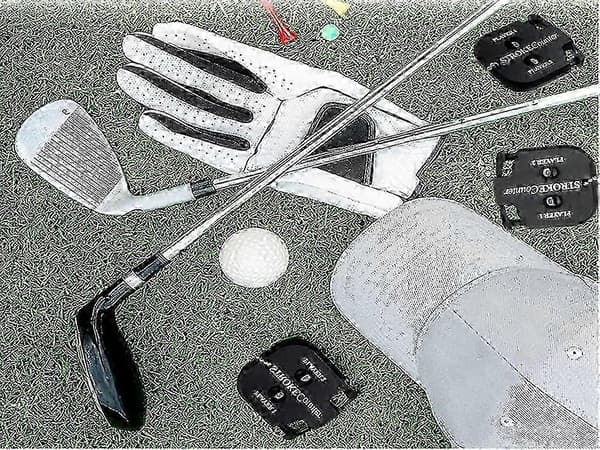 3 stk. golfslagstæller, golfslagstæller, slagtæller, pointtæller