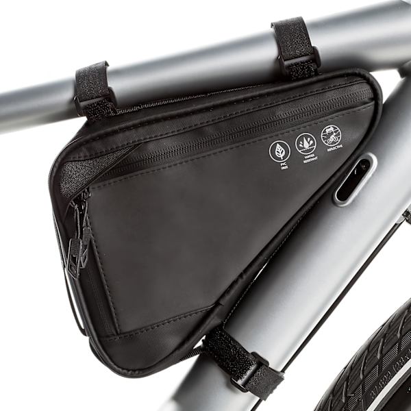 [RM]Reflective Triangle Bag for Bicycle, 1L Waterproof Bicycle Saddle Bag