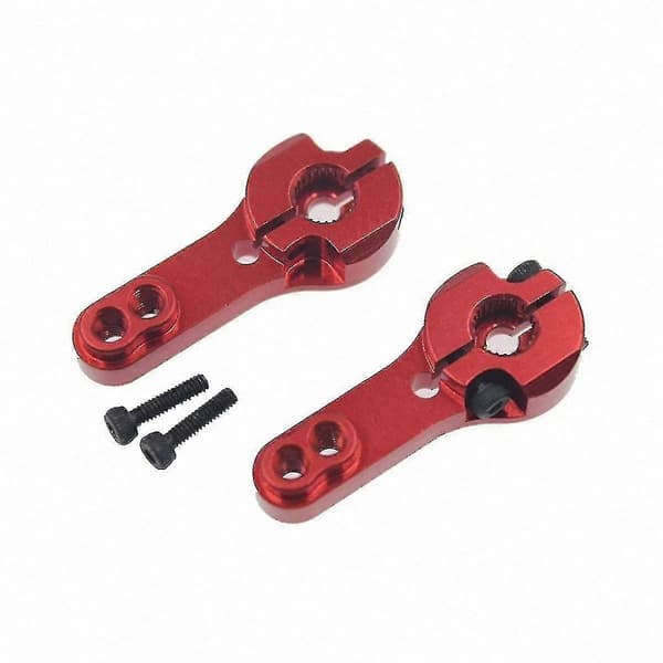 10 stk. 25T Metal Servo Horn Arm til RC-værktøjsdele Udskiftningstilbehør BlueRed