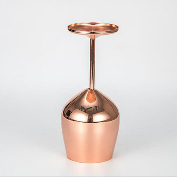 Rostfria Vinglas Vita Rödvinsglas Roséguld Champagne Bar