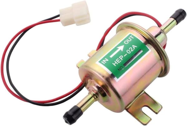 [RM]Universal 12V Lågtryck 2.5-4 PSI Bensin Diesel Inline Elektrisk Bränslepump HEP-02A