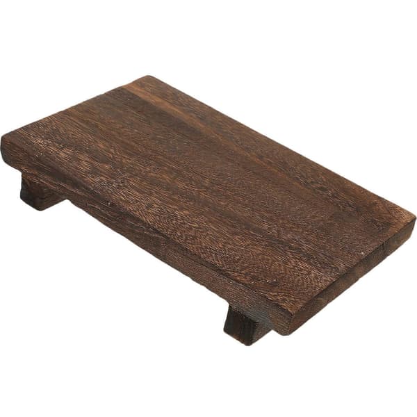 [RM]Træpiedestaler til udstilling Hjemmebrug Rektangulær form Træmateriale 23.00X15.00X4.00CM 1 stk.
