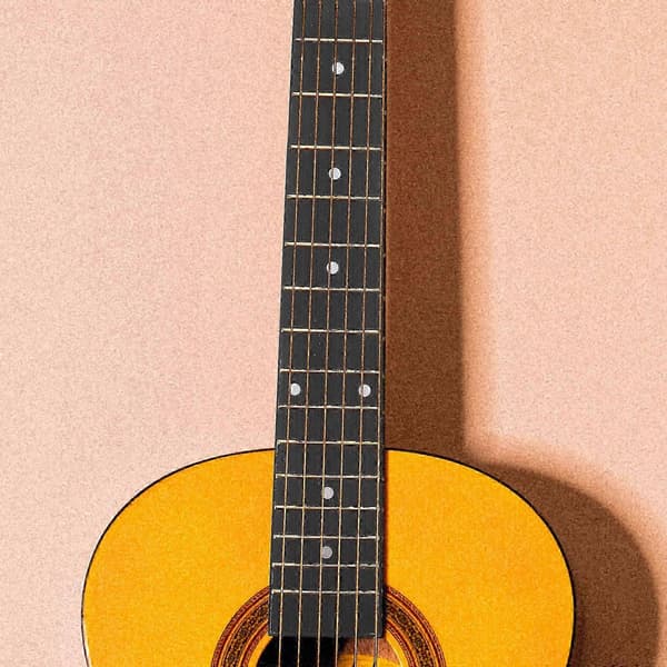 Ersättningsgitarrgreppbräda Trägitarrgreppbräda Folkgitarrgreppbräda Trägitarrhalsgreppbräda kompatibel med 38 tums gitarr