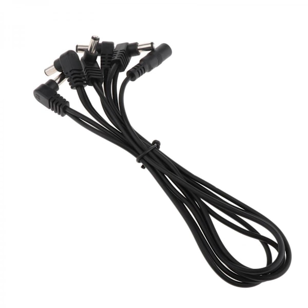 9V1A AC/DC Gitarr Effekt Effektor Strömförsörjning Adapter Laddare med 1 till 5 Vägs Kabel