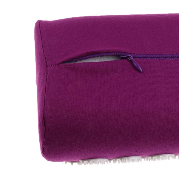 Taggig akupressurkudde och matta set akupunktur massagekudde kudde kit lila