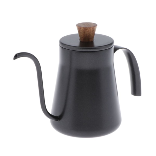 Häll över 400ML Japansk Stil Lång Smal Pip Vattenkokare Med Lock