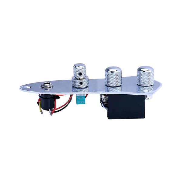 3 Jazz JB Bas Forudkablet Kontrolplade til 3 Strenge Dele JB-09CR As Shown