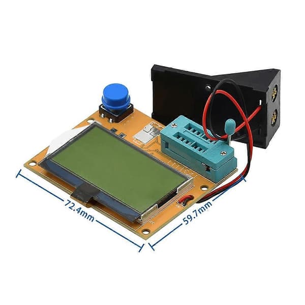LCR-T4 Måler Transistor Tester til Diode Triode Kapacitans MOSFET til Modstand Induktor Thyristor Detektion