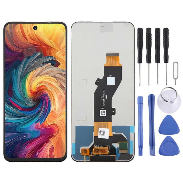 För ZTE Blade V70 Z2459 IPS LCD-skärm med digitizer komplett montering Not Specified