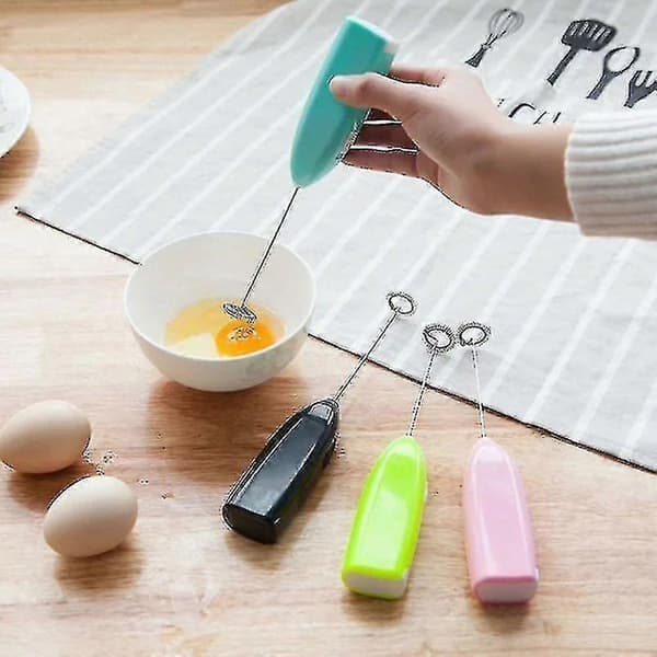 Mote Melkedrikk Kaffe Eggvisper Mikser - 4 Farger - 4 Stykker