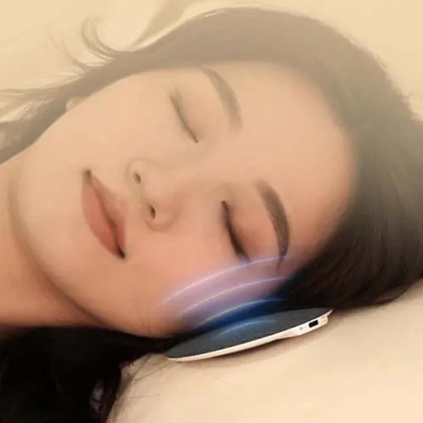 Portable Pillow Speaker - Compact Sound Box for Sleep, Wireless Pillow Speaker for Sleep, Bone Conduction Technology, Bluetooth Connection Support.