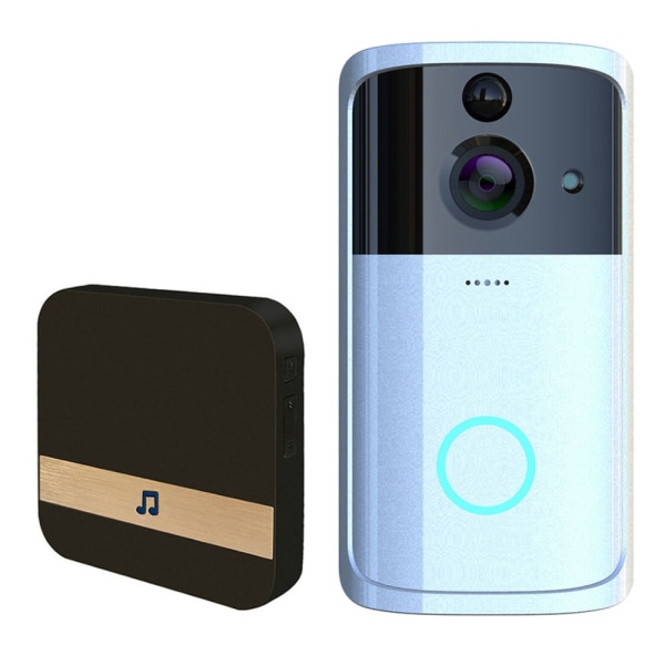 Trådlös Wifi Smart Dörrklocka Video Dörrklocka