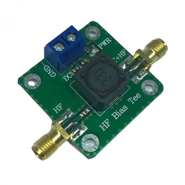 50K-60MHz RF Bias Isolator 0.1dB/100KHz 0.2dB/60MHz Max Ström 600mA RF SMA-K Kontakt