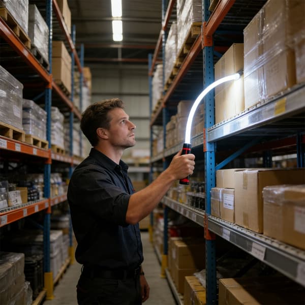 [RM]Portable Hands-Free LED Work Light with Integrated Hanging Hook, Adjustable Brightness, and Concentric Beam for Illumination