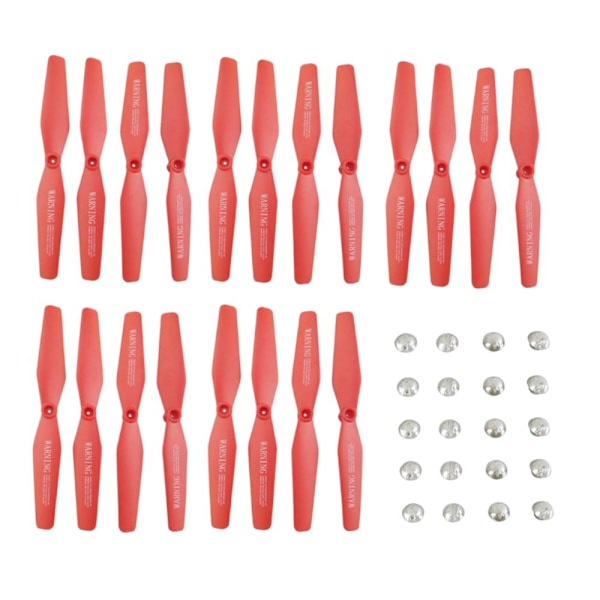 20 st propellerar för visuo xs809 xs809w xs809hw 8807 8807w rc drönare röd